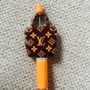 Louis Vuitton Monogram Brown and Orange Focal Pen